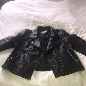 Rachel Roy faux leather jacket XL